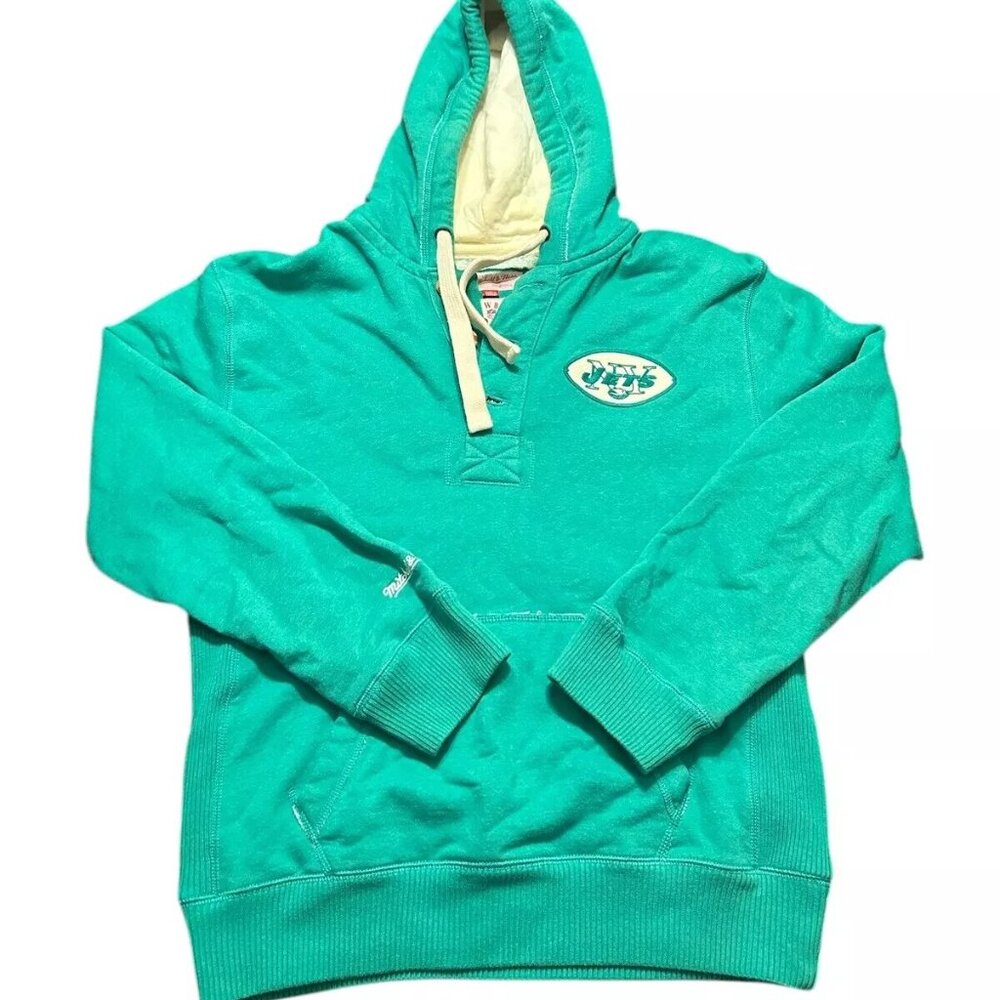 Mitchell & Ness Throw Backs Ny Jets Hoodie - image 3